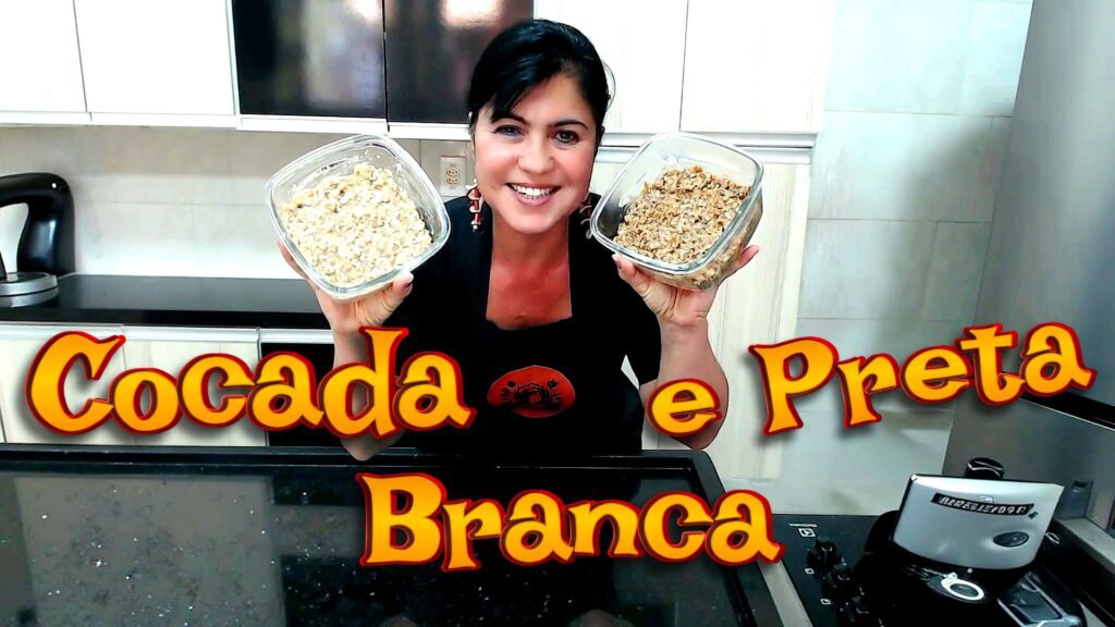 Cocada Branca e preta ©Culinária de Tradição, 2025