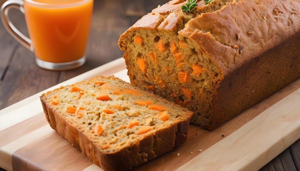 Pão Integral de Cenoura da TV. ©Culinária de Tradição, 2024.