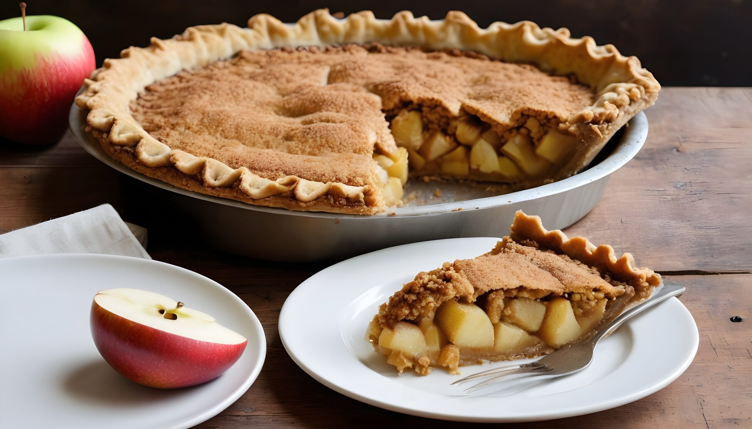 Torta de Maçã da Vovó Donalda. ©Culinária de Tradição, 2024.
