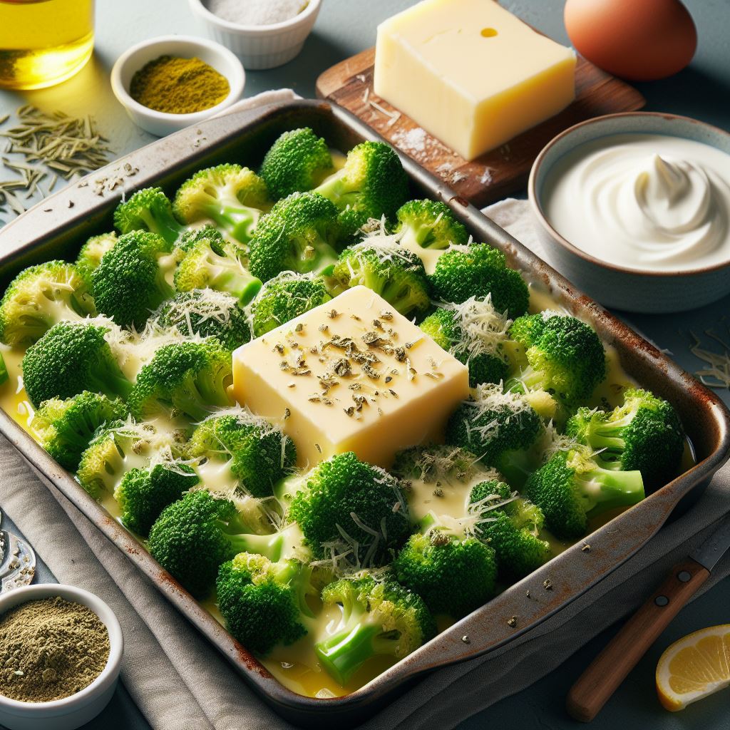 Brócolis Gratinados da Tia Nair. @Culinária de Tradição, 2024